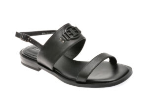 Sandale EPICA negre, 750503, din piele naturala