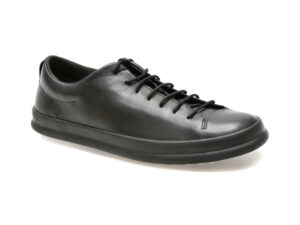 Pantofi CAMPER negri, CHASIS SPORT, din piele naturala