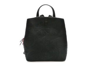 Rucsac DESIGUAL negru, WAKP02, din piele ecologica