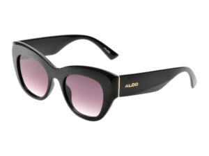 Ochelari de soare ALDO negri, AIKUAI 001, din pvc