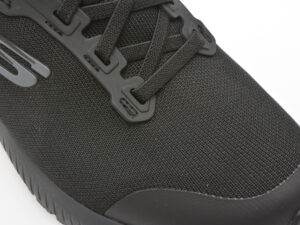 Pantofi sport SKECHERS negri, SQUAD SR, din material textil