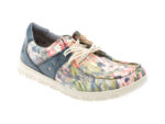 Mocasini RIEKER bleumarin, 44000, din material textil