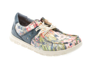 Mocasini RIEKER bleumarin, 44000, din material textil