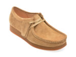 Mocasini CLARKS maro, WALEVSH, din piele intoarsa