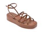 Sandale IMAGE maro, 6892319, din piele ecologica