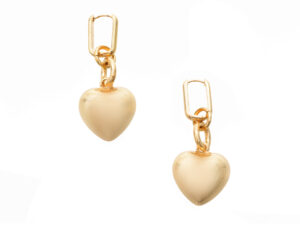 Cercei ALDO aurii, GOLDENHEART 710, din metal