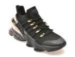 Pantofi sport PLEIN SPORT negri, 518, din material textil