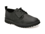 Pantofi CLARKS negri, SOLSLAC, din piele naturala