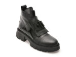 Ghete EPICA negre, 4005063, din piele naturala