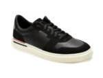 Pantofi BOSS negri, 73031, din piele naturala