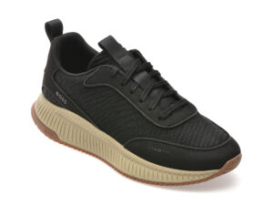 Pantofi sport BOSS negri, 7897, din material textil