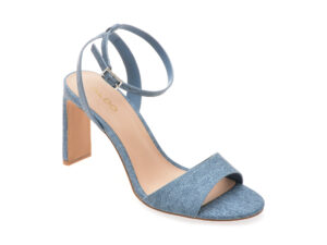 Sandale elegante ALDO albastre, DYANNE 400, din piele ecologica