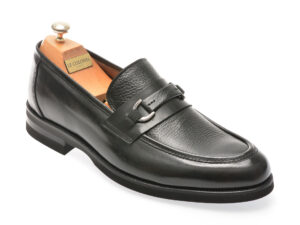 Mocasini LE COLONEL negri, 63933, din piele naturala