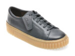 Pantofi CLARKS bleumarin, MAYHWAL, din piele naturala