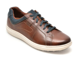 Pantofi CLARKS maro, MAPSTONE LACE, din piele naturala