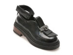 Pantofi EPICA negri, 4842426, din piele naturala lacuita