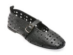 Pantofi IMAGE negri, 8034, din piele naturala