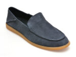 Mocasini CLARKS bleumarin, CLARKBAY STEP, din piele intoarsa