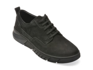Pantofi OTTER negri, 2291061, din nabuc