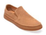 Pantofi OTTER nude, 2238, din piele intoarsa