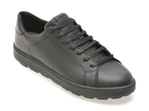 Pantofi GEOX negri, D45WEB, din piele naturala