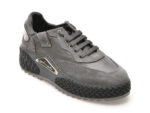 Pantofi EPICA gri, 182456, din piele naturala
