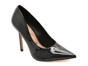 Pantofi eleganti ALDO negri, SOCKEYE 001, din piele ecologica