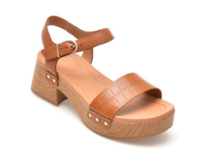 Sandale CLARKS maro, SIVANNE BAY, din piele naturala