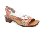 Sandale RIEKER multicolor, 62662, din piele ecologica