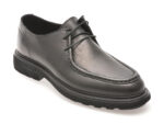 Mocasini OTTER negri, E4042, din piele naturala