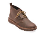 Ghete CLARKS maro, SOLSDB, din piele naturala