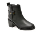 Ghete CLARKS negre, CHAMTRI, din piele naturala