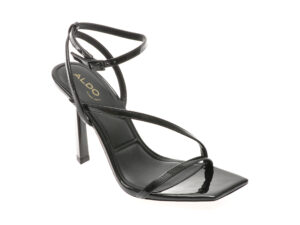 Sandale elegante ALDO negre, SCINTILLA 001, din piele ecologica