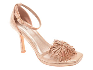 Sandale elegante EPICA BY MENBUR nude, 25410, din piele ecologica