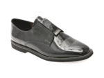 Pantofi EPICA negri, 1F6529, din piele naturala lacuita