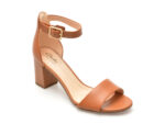 Sandale CLARKS maro, DEVA MAE, din piele naturala