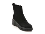 Ghete IMAGE negre, W575, din piele intoarsa