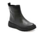 Ghete EPICA negre, 3R515, din piele naturala