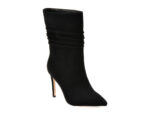 Botine elegante EPICA negre, 1107, din piele intoarsa