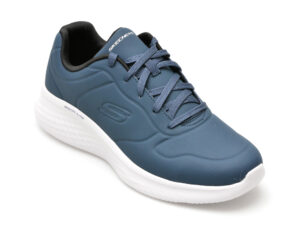 Pantofi sport SKECHERS bleumarin, SKECH-LITE PRO, din piele ecologica