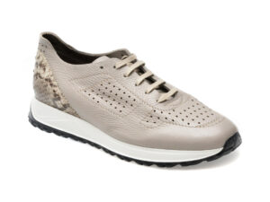 Pantofi LE COLONEL gri, 489011, din piele naturala
