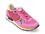 Pantofi sport PEPE JEANS roz, BRIT FUN, din material textil