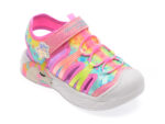Pantofi sport SKECHERS roz, UNICORN DREAMS EXPLORER, din material textil