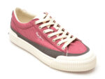 Pantofi PEPE JEANS visinii, BEN BAND, din material textil