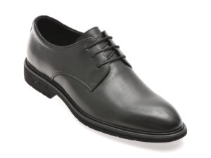 Pantofi eleganti OTTER negri, 1273, din piele naturala