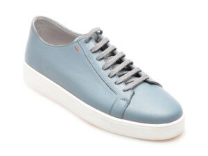 Pantofi OTTER albastri, MYS03, din piele naturala