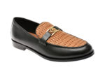 Mocasini eleganti ALDO negri, IDRIS 001, din piele naturala