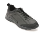 Pantofi GEOX negri, U45G7C, din piele ecologica