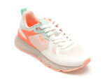 Pantofi sport PEPE JEANS albi, BRIT PRO FRESH, din material textil