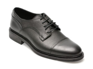 Pantofi eleganti OTTER negri, 2388, din piele naturala